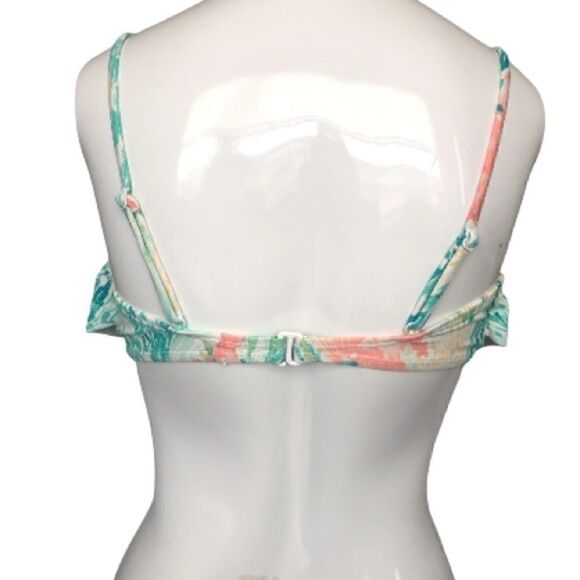 Old Navy size medium ruffled overlay swim top - Picture 4 of 6